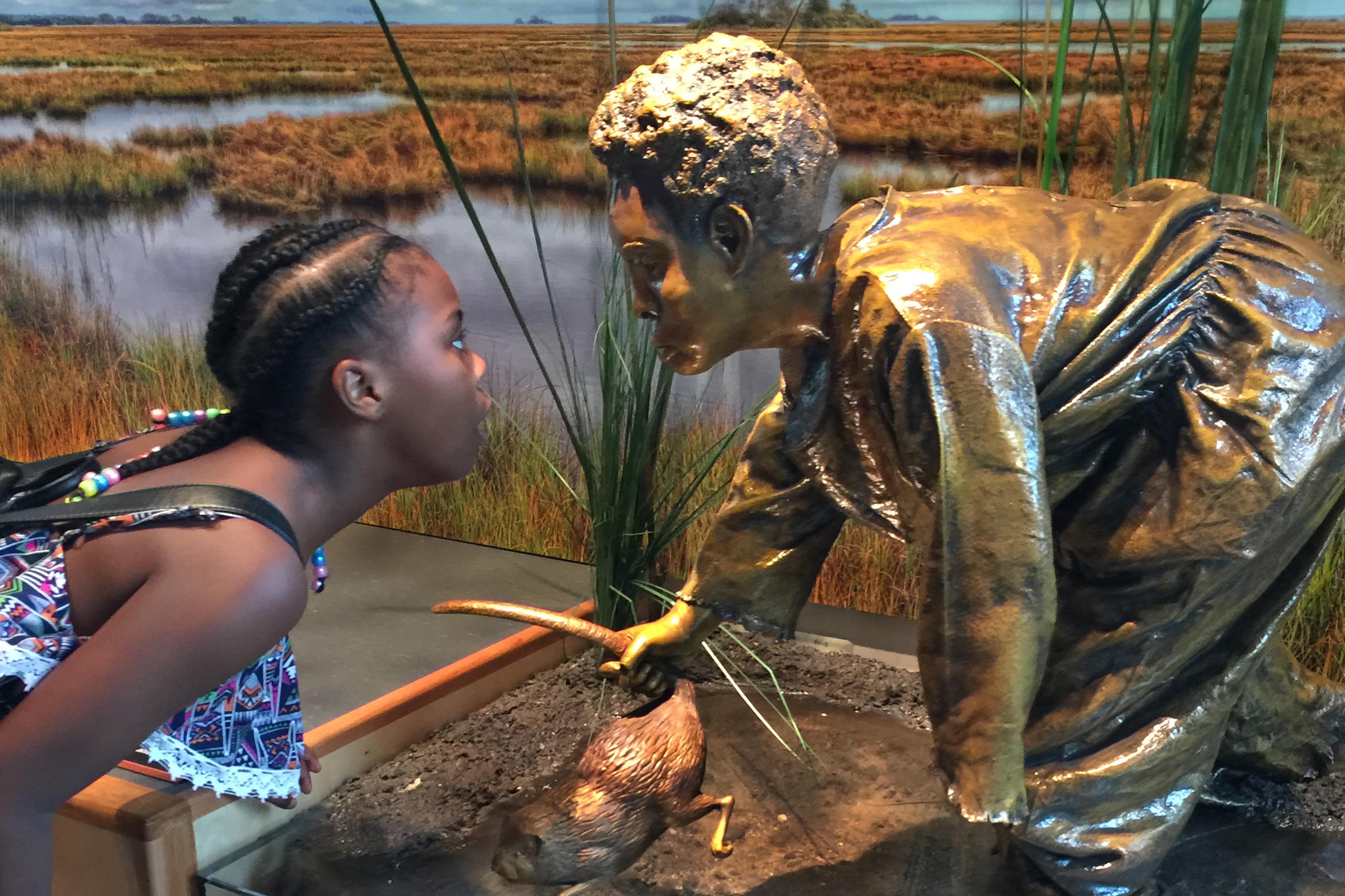 Two Photos At Harriet Tubman Underground Railroad Visitor Center Hhc Blog
